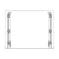 Oven outer Door - 140144772104 Door Stainless Steel Electrolux 596x466 [Electrolux Aeg]